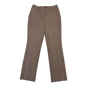 Pendleton 100% Virgin Wool Dress Pants Women’s Brown Classic Fit Size 8 USA